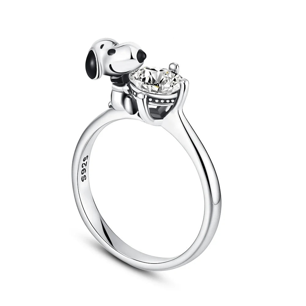 Anillo de Promesa Snoopy đź’• | El regalo que ella recordará siempre