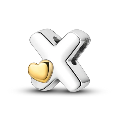 Charm de letras Plata 925