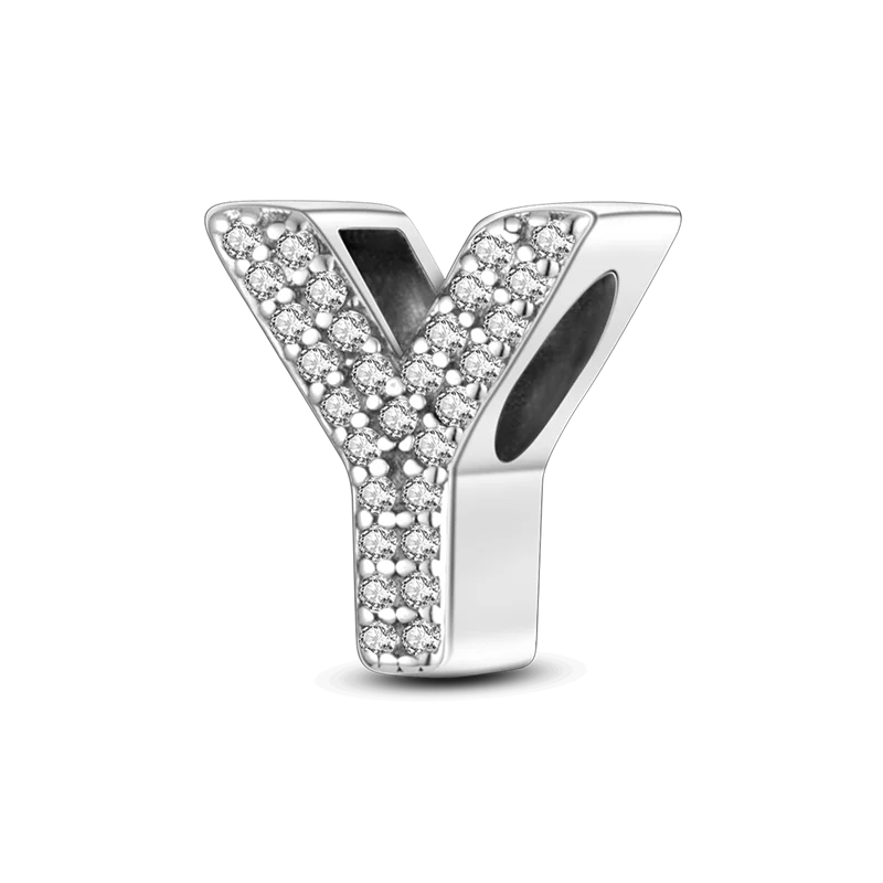 Charm de letras Plata 925