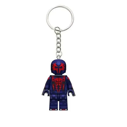 Llavero Spiderman tipo LEGO