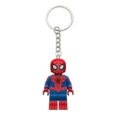 Llavero Spiderman tipo LEGO