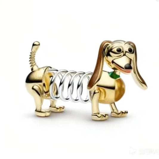 Charm Slinky dorado