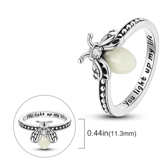 Anillo Luciérnaga Luminosa | "You Light Up My Life"