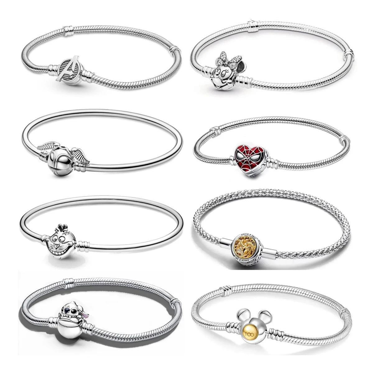 Pulsera Tipo Pandora para Charms