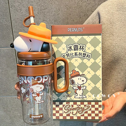 Vaso Snoopy 1 L con Popote