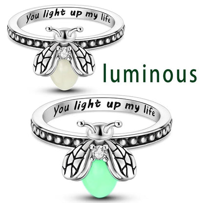 Anillo Luciérnaga Luminosa | "You Light Up My Life"