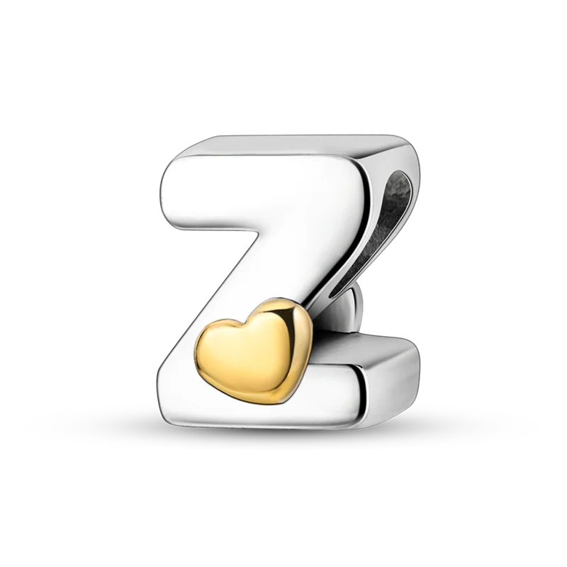 Charm de letras Plata 925