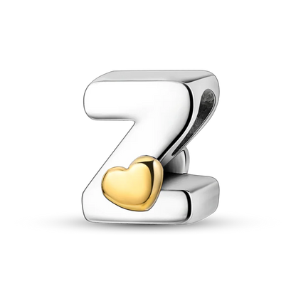 Charm de letras Plata 925