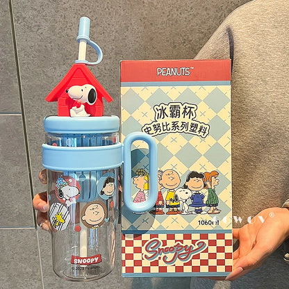 Vaso Snoopy 1 L con Popote