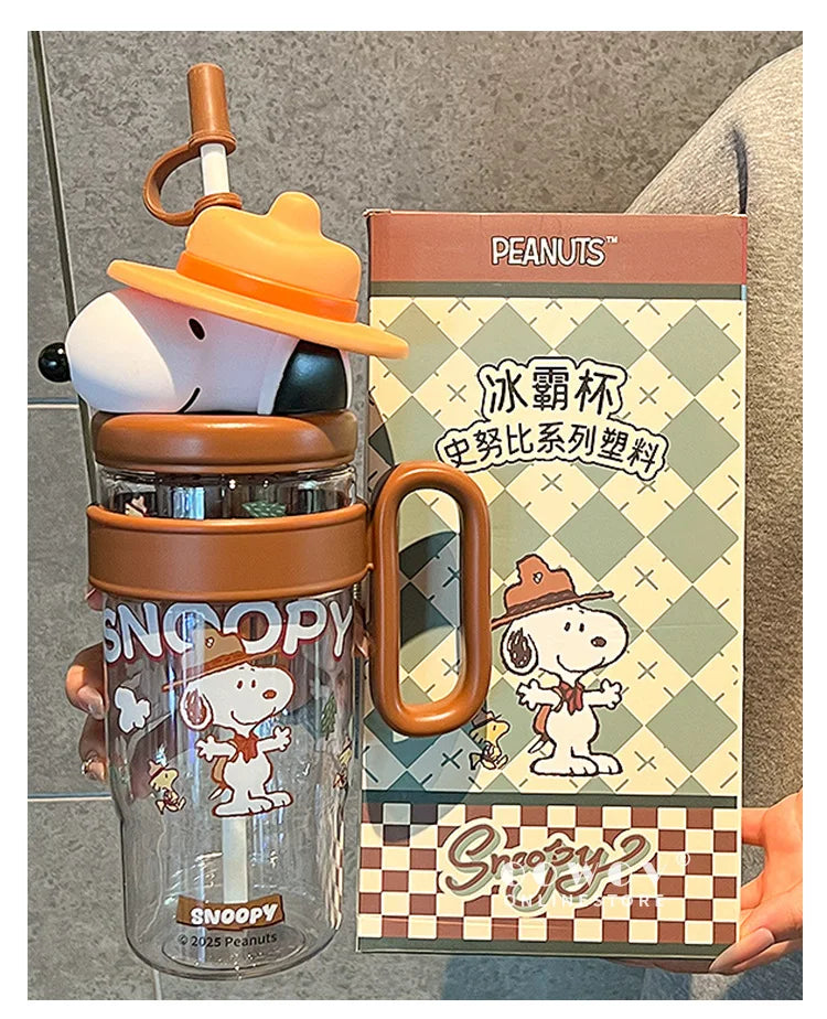Vaso Snoopy 1 L con Popote