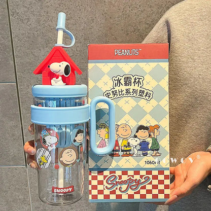 Vaso Snoopy 1 L con Popote