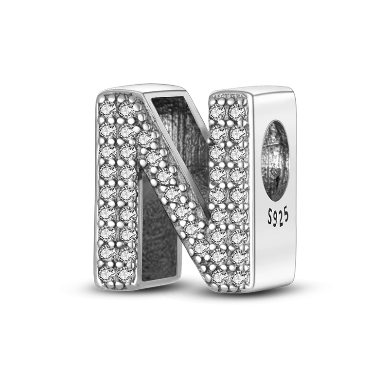 Charm de letras Plata 925