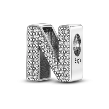 Charm de letras Plata 925