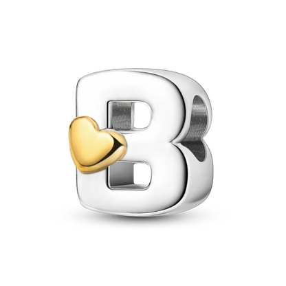 Charm de letras Plata 925