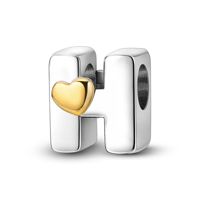 Charm de letras Plata 925