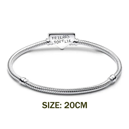 Charm Stranger Things Plata .925