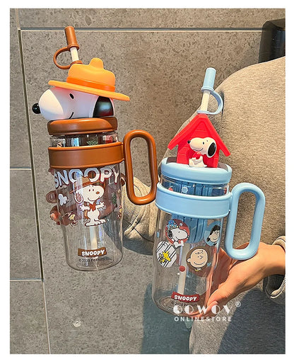 Vaso Snoopy 1 L con Popote