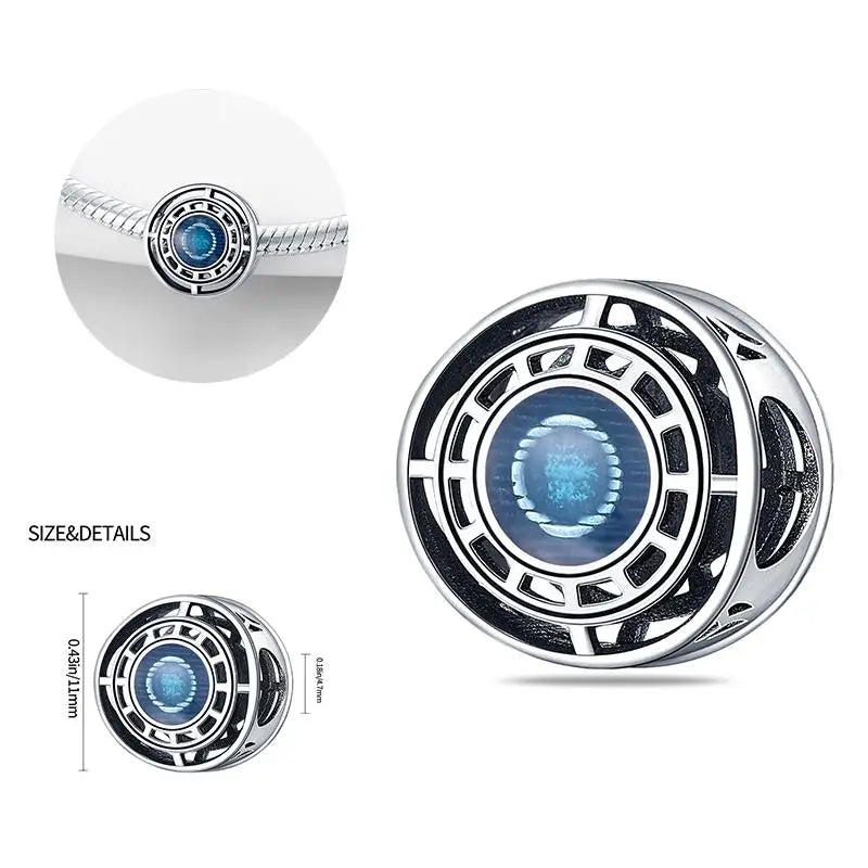 Reactor Iron Man Charm