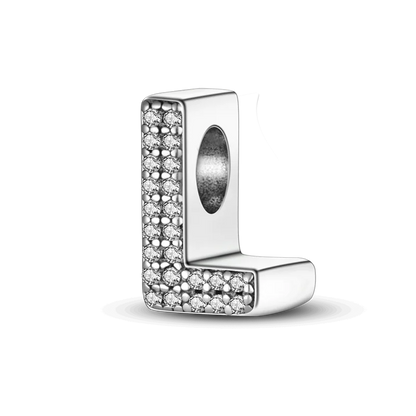Charm de letras Plata 925