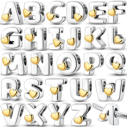 Charm de letras Plata 925