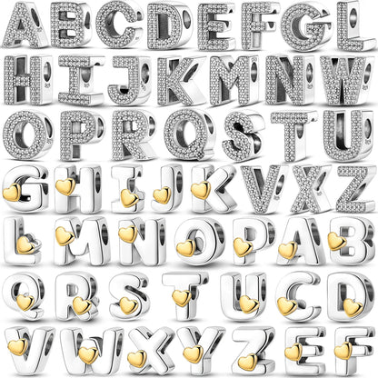 Charm de letras Plata 925