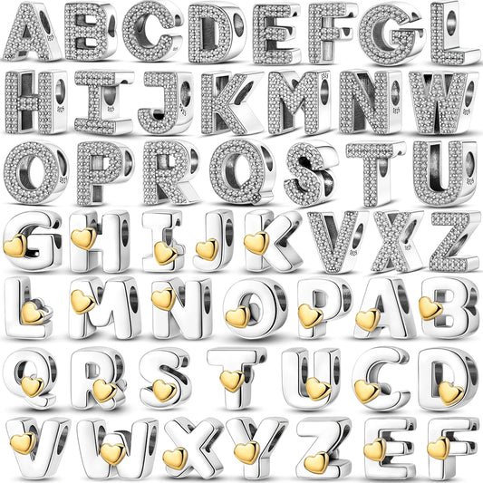 Charm de letras Plata 925