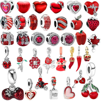 Charms colección rojo