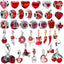 Charms colección rojo