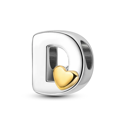 Charm de letras Plata 925