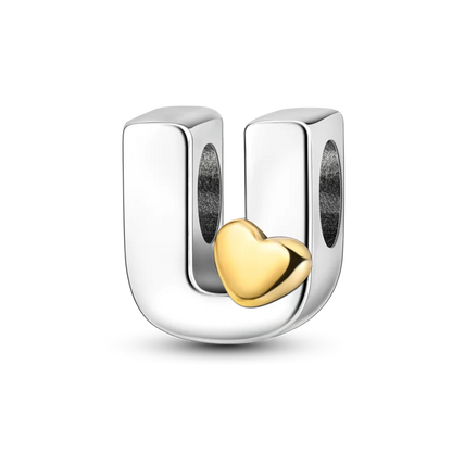 Charm de letras Plata 925