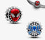 Cara Spiderman Doble Vista Charm