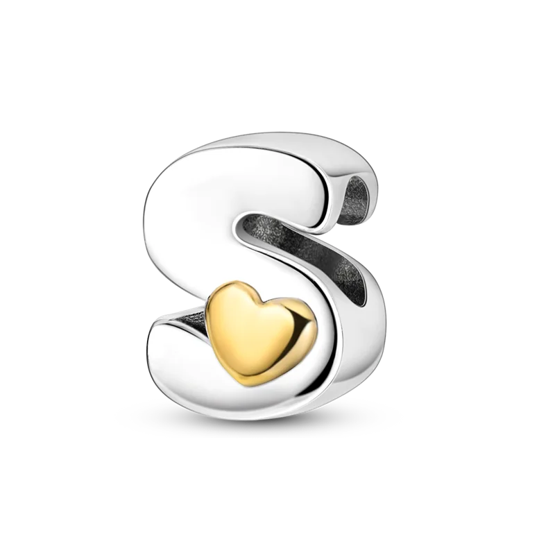 Charm de letras Plata 925