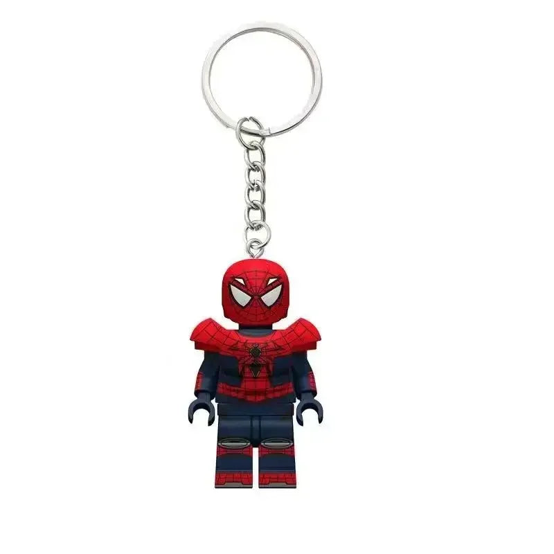 Llavero Spiderman tipo LEGO