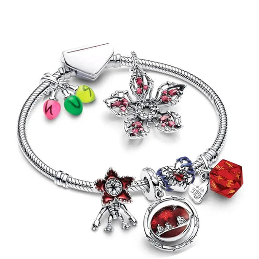 Charm Stranger Things Plata .925