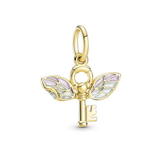 Llave alada Charm